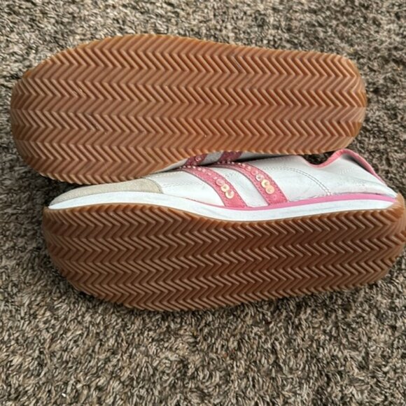 Vintage l.e.i Trainers Pink and White Shoes Size 9 1/2 - Picture 13 of 13